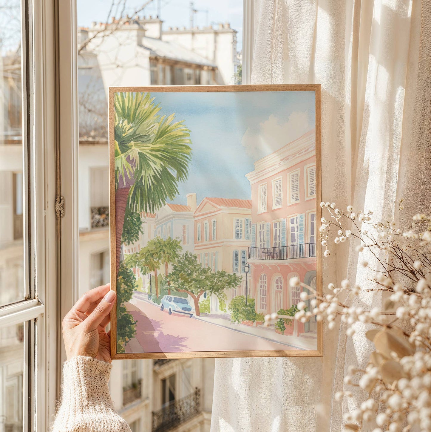 Coastal Charleston Art Print