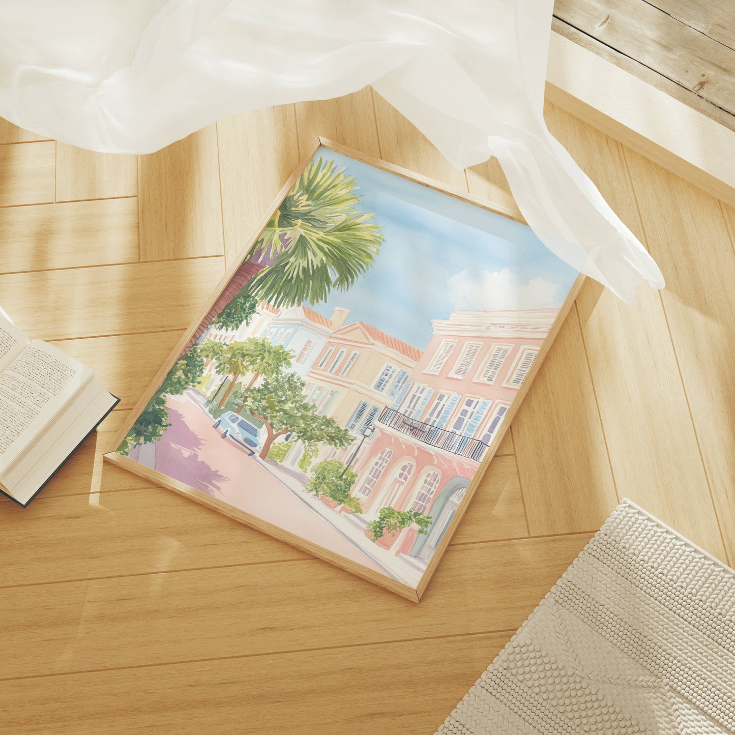 Coastal Charleston Art Print