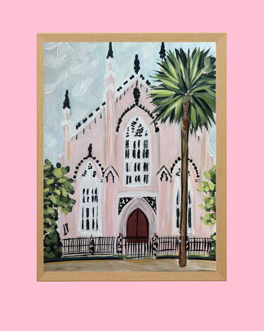 French Huguenot : Charleston Inspired Print