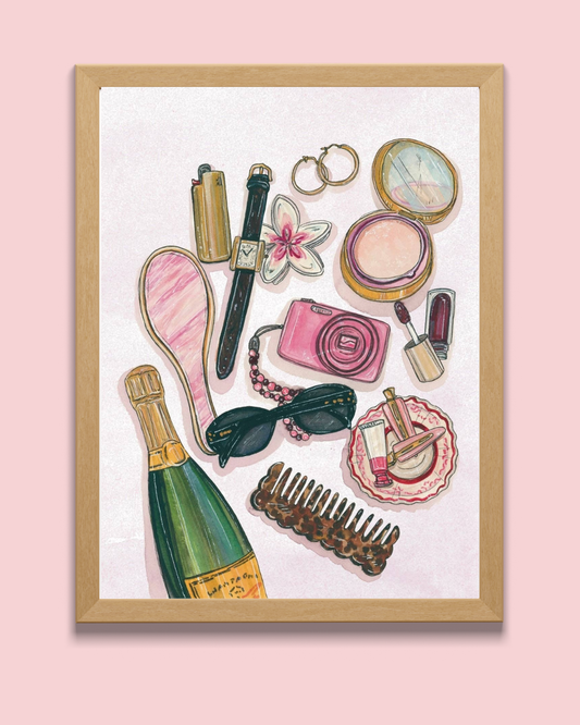 Girls Getting Ready Fine Art Print