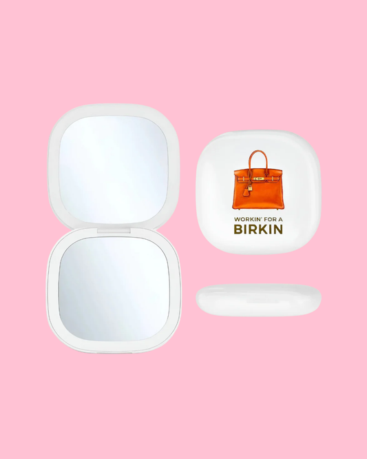 Workin' - LED Compact Mirror