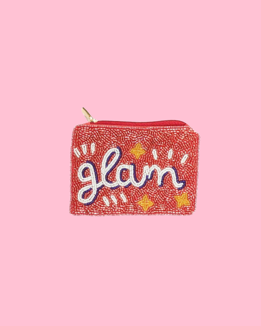 Ladies GLAM Beaded Coin Purse