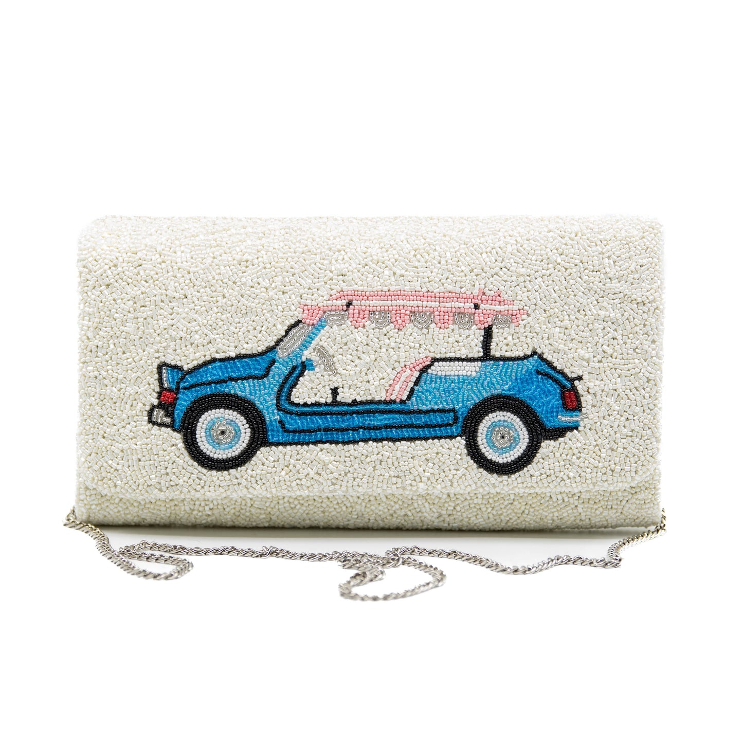 Beaded Car Clutch