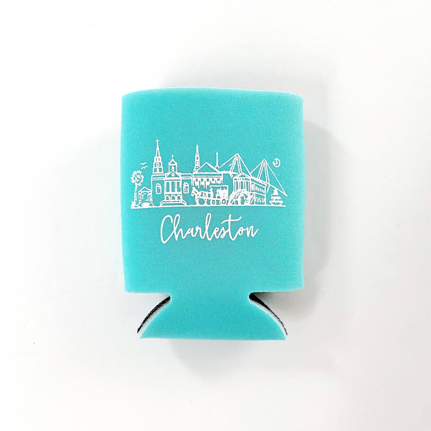 Charleston Rainbow Row Can Holder