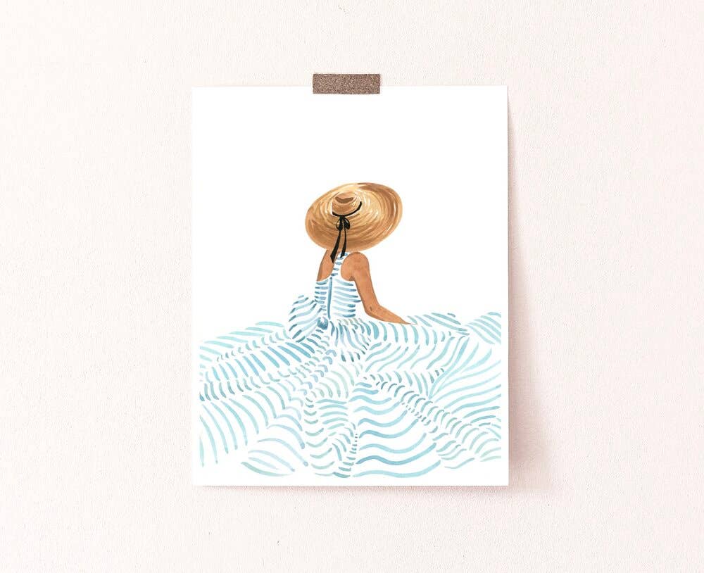 Madame Fleur II Art Print
