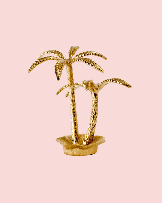 Gold Palm Tree Jewelry Holder