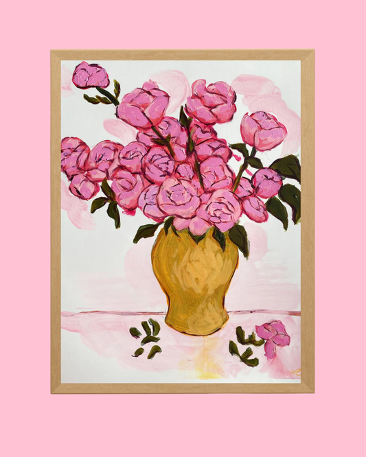 Still Life With Flowers Print