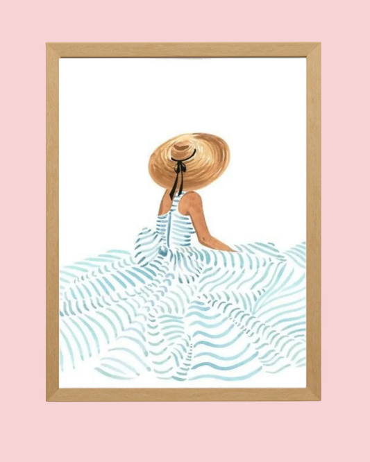 Madame Fleur II Art Print