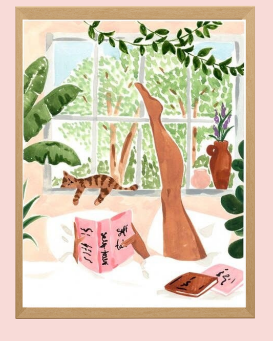 Bored in the House Art Print