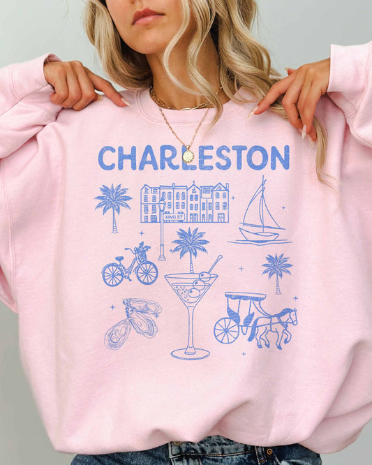 Charleston Oversized Sweatshirts