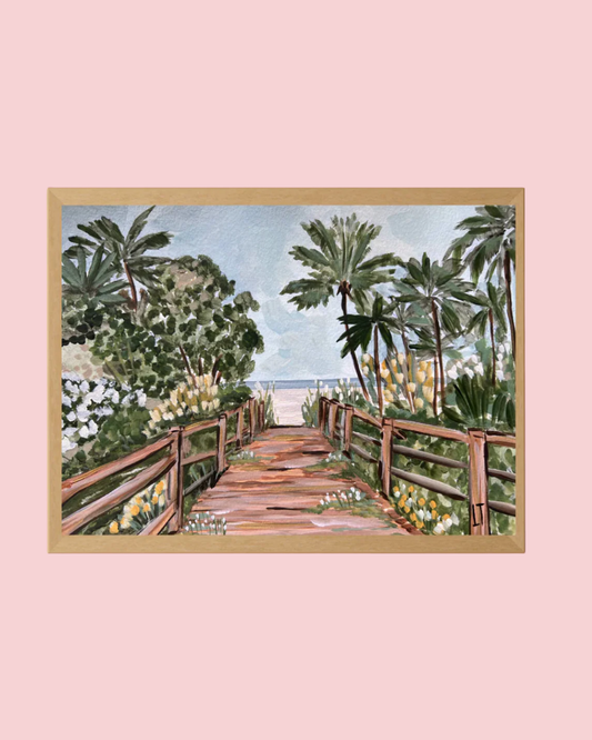 Pitt Street : Coastal Print
