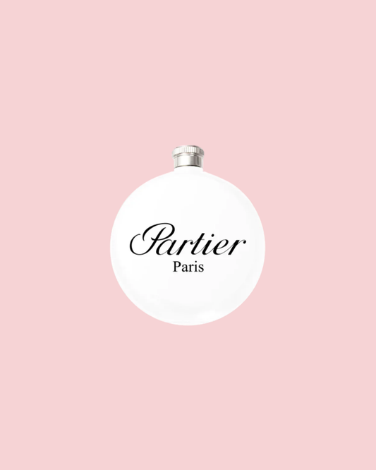 Partier Paris Round 5oz Flask