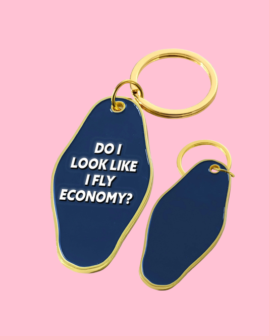 Keychain Navy - Fly Economy