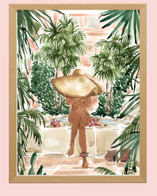 Vacation Mode Art Print