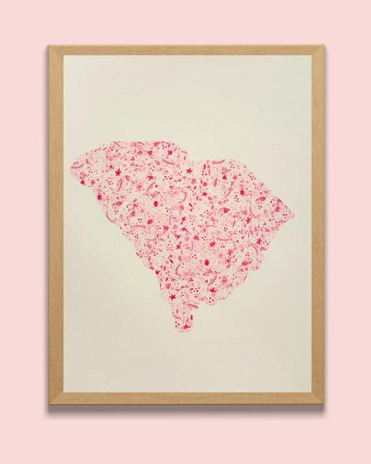 South Carolina Art Print