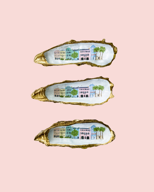 Rainbow Row Oyster Shell Ring Dish | Charleston, SC