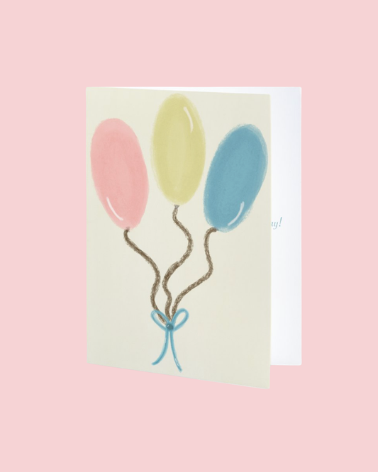 Balloons Greeting Card