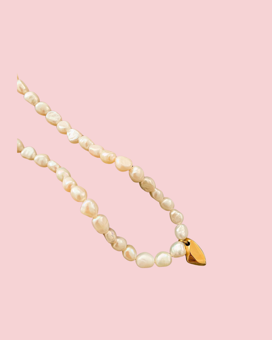 Marseille 18K Gold Non-Tarnish Classic Pearl Necklace