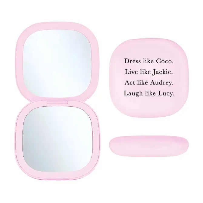 Dress Like Coco - LED Compact Mirror (Pink)