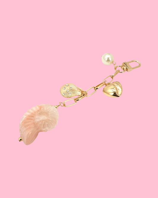 SEASHELL BAG CHARMS