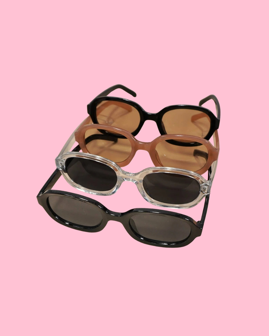 OVERSIZED RETRO FRAME SUNGLASSES