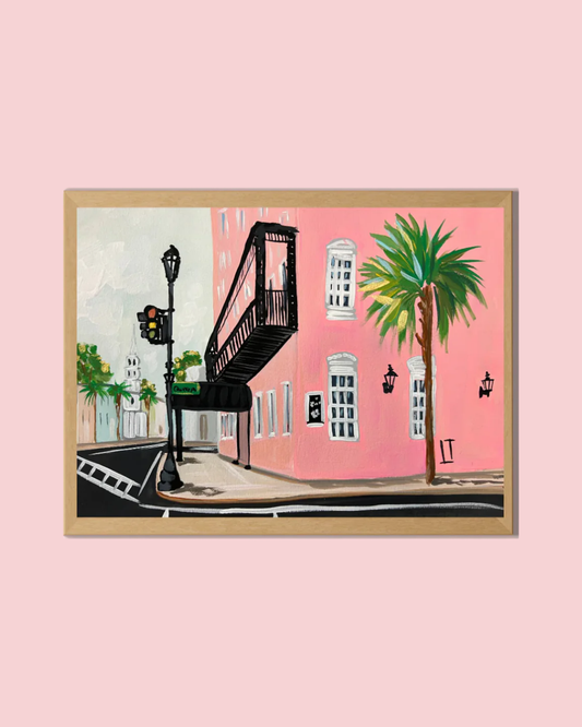 Queen Street :Charleston Inspired Print