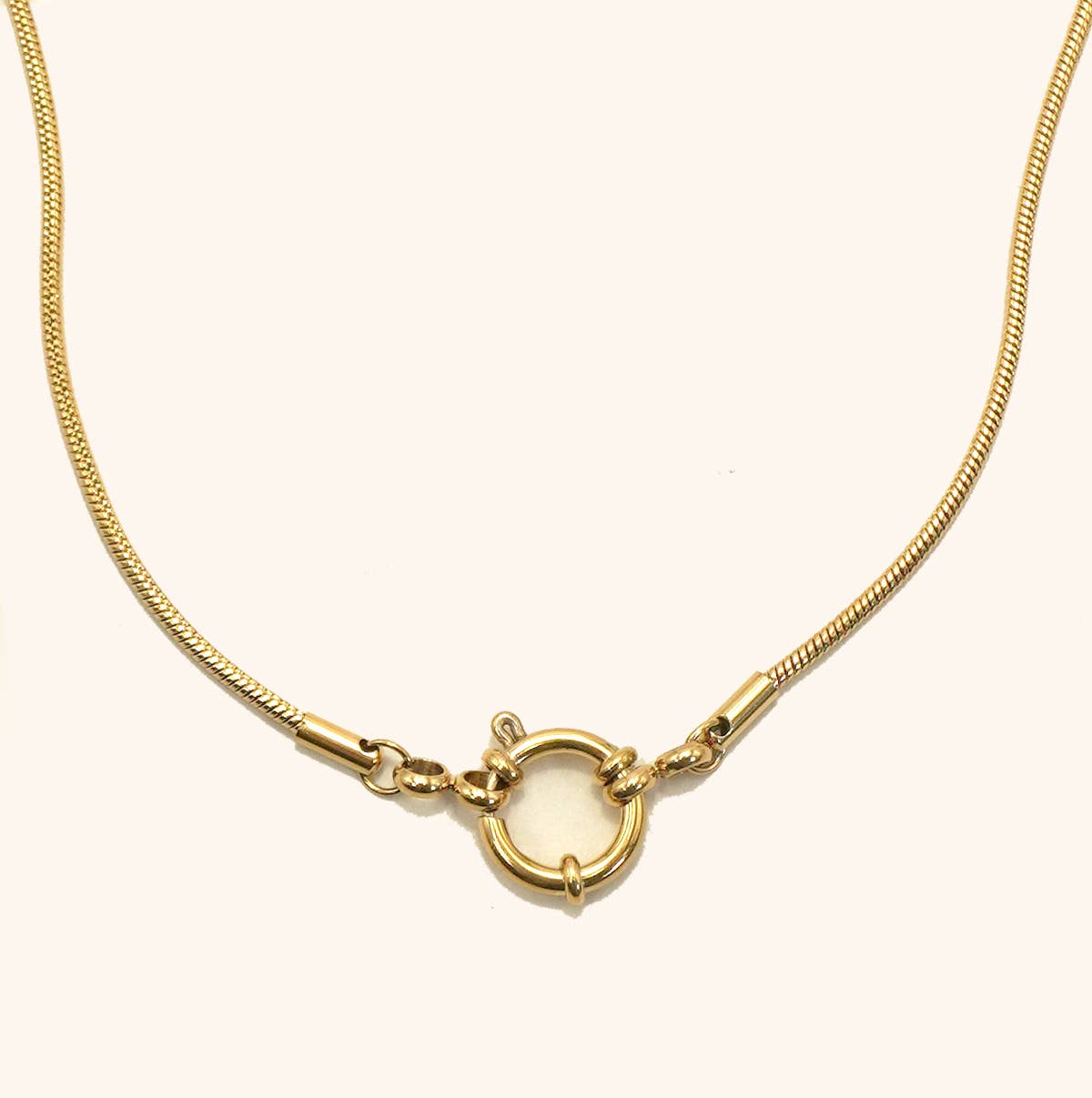 18K STAINLESS STEEL TARNISH FREE CHAIN NECKLACES | 40NK9468