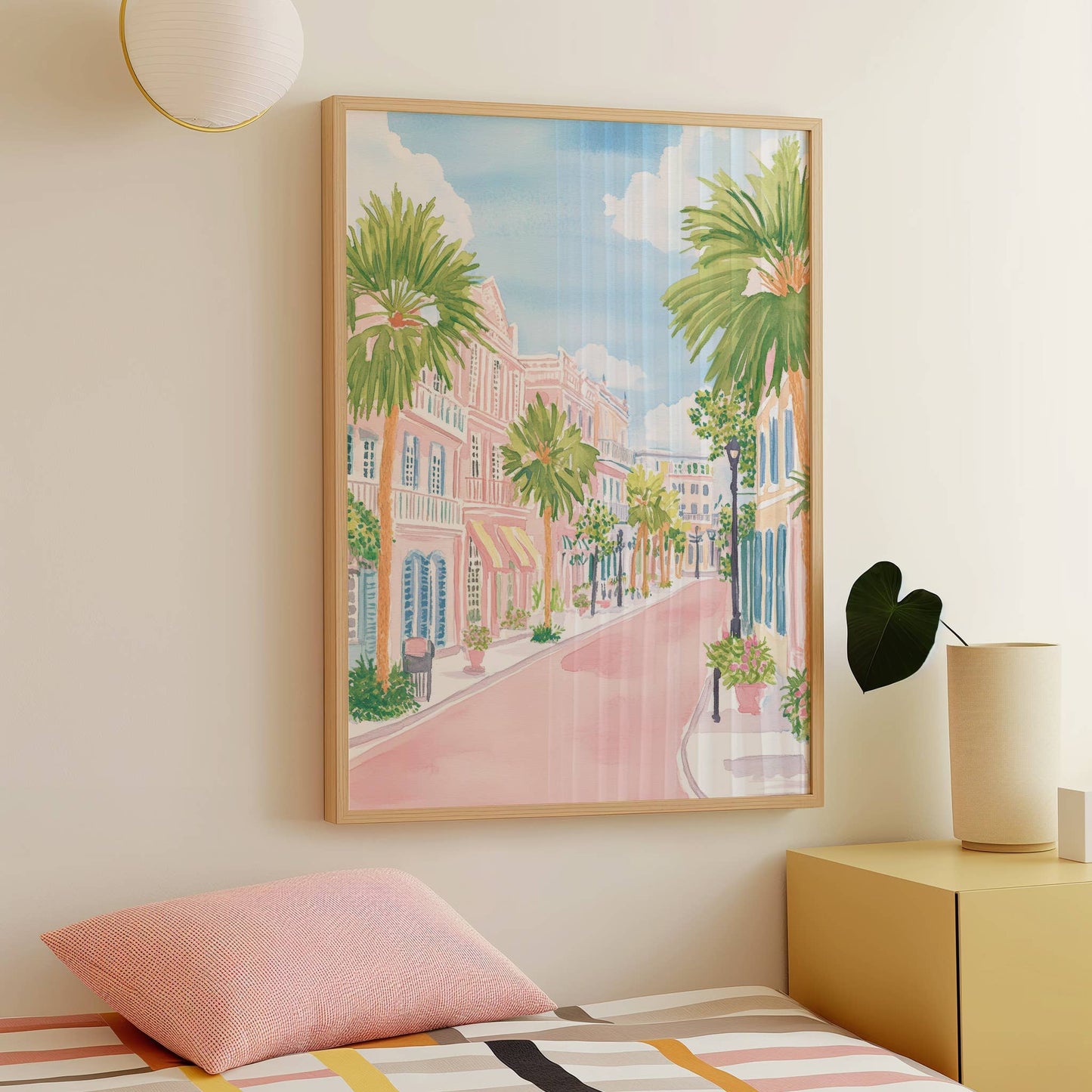 Charleston Street Art Print