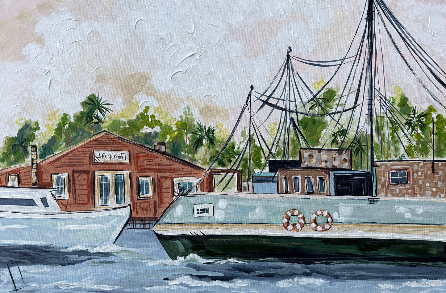 Shem Creek : Coastal Print