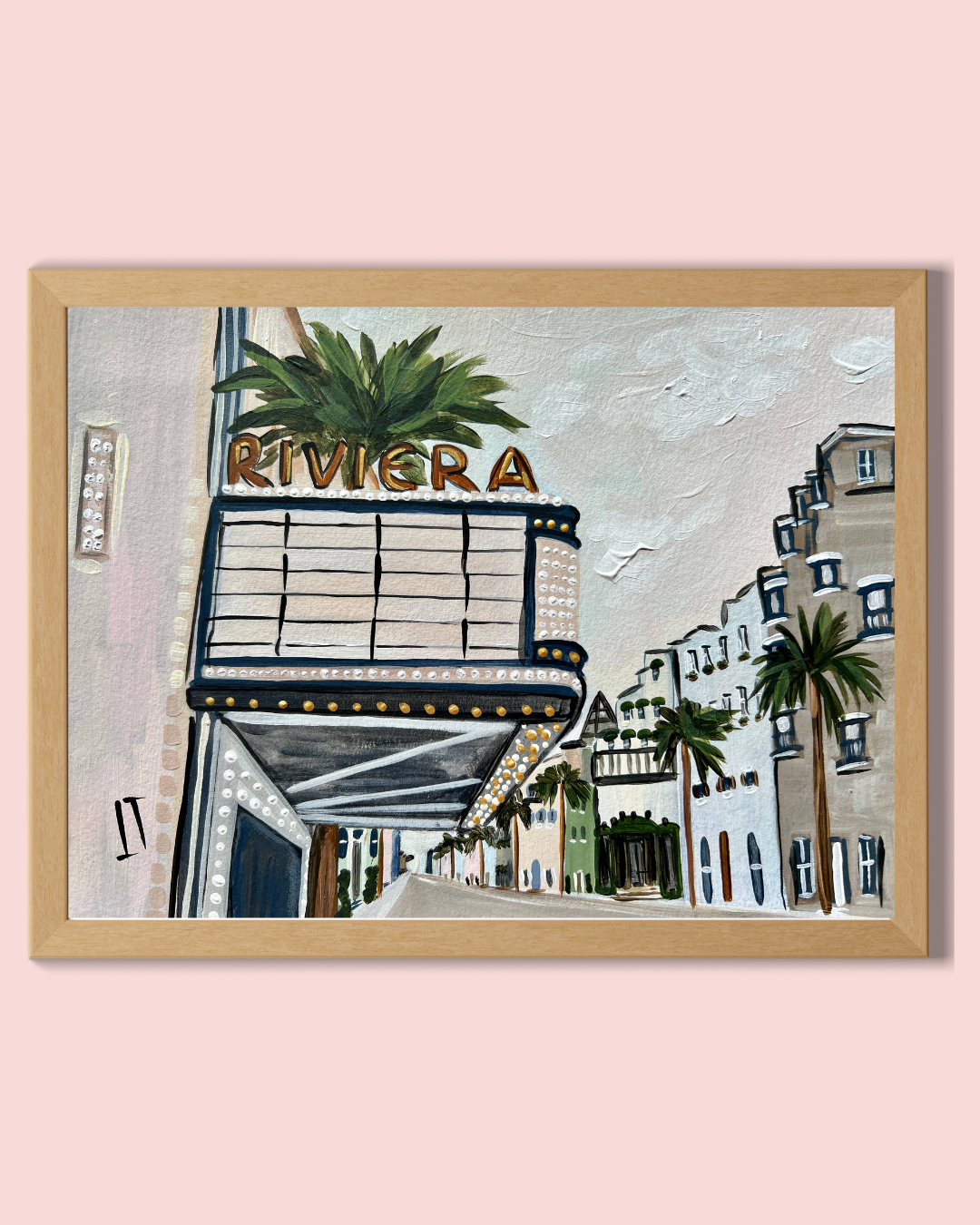 The Riviera: Charleston Inspired Print