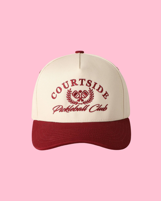Courtside Pickleball Club Two Tone Trucker Hat