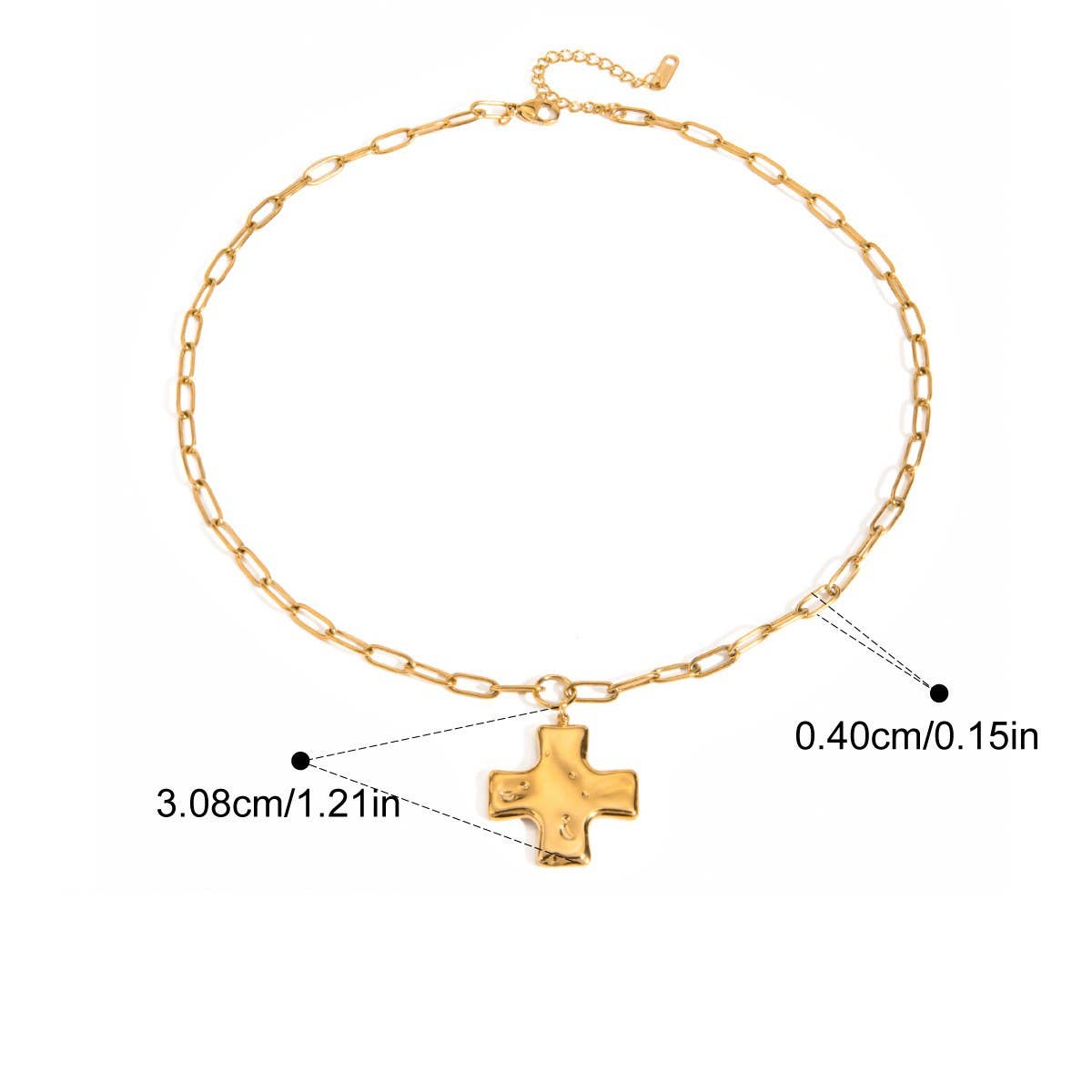 Stainless Steel Cross Necklace