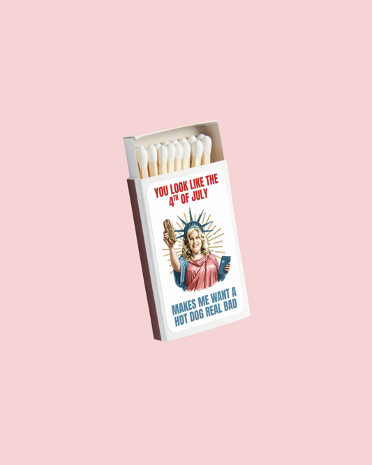 Fourth of July Match Box