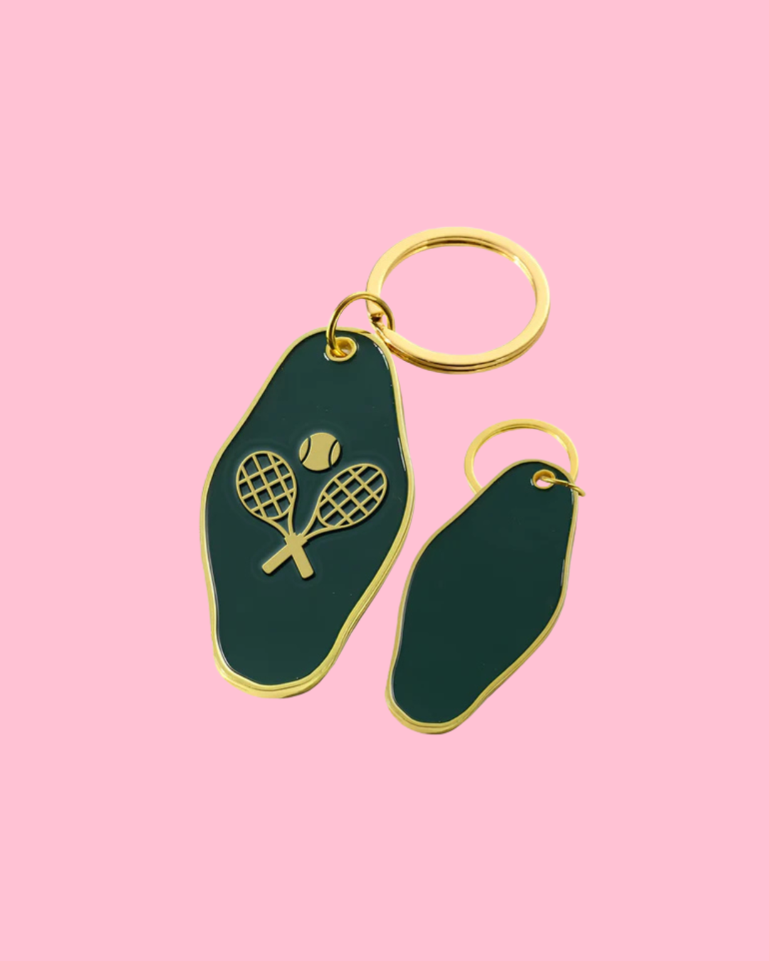 Tennis Metal Keychain