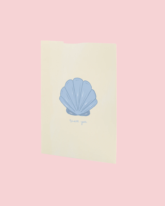 Shell Yeah Greeting Card