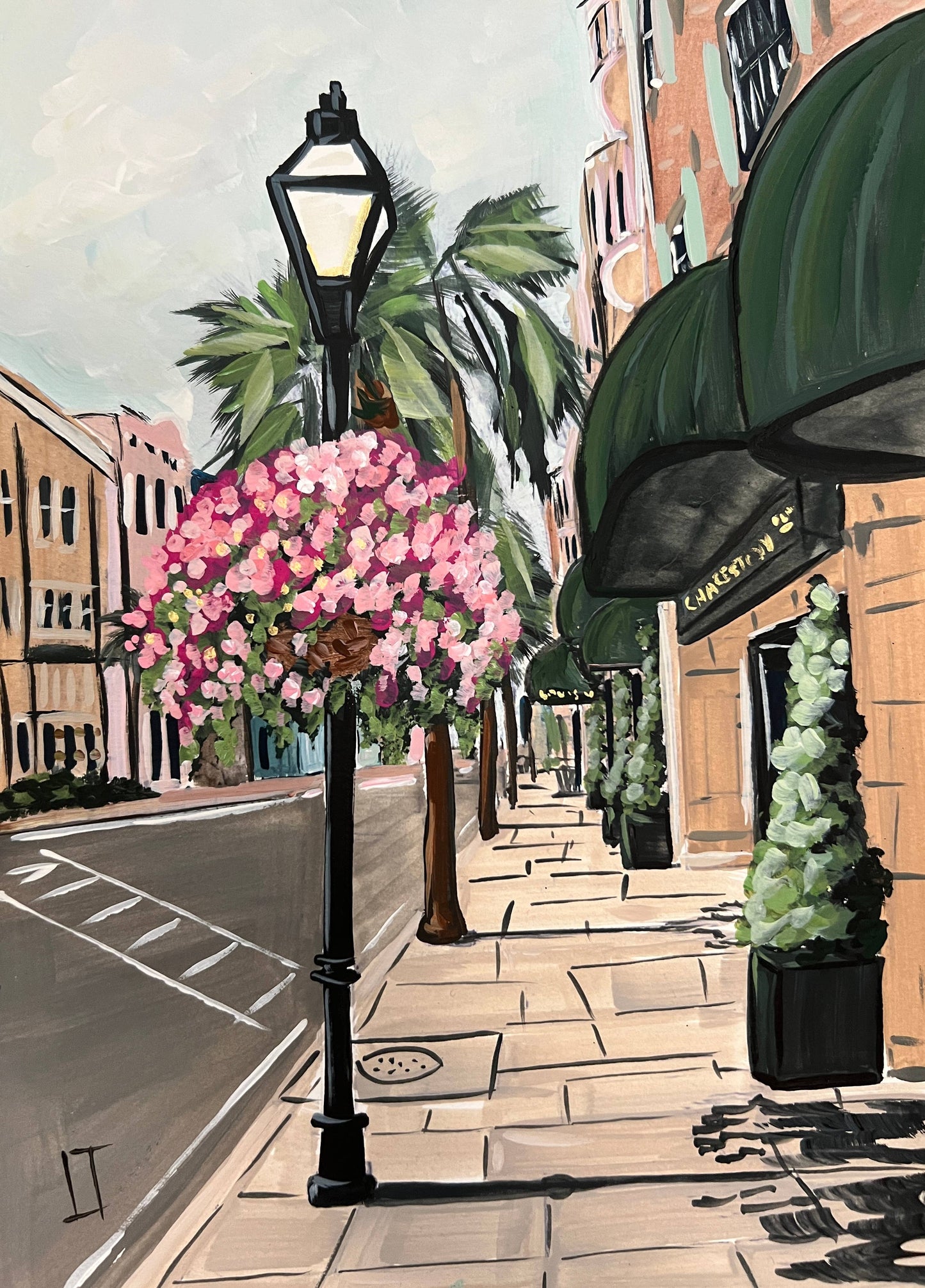 King Street : Charleston Inspired Print