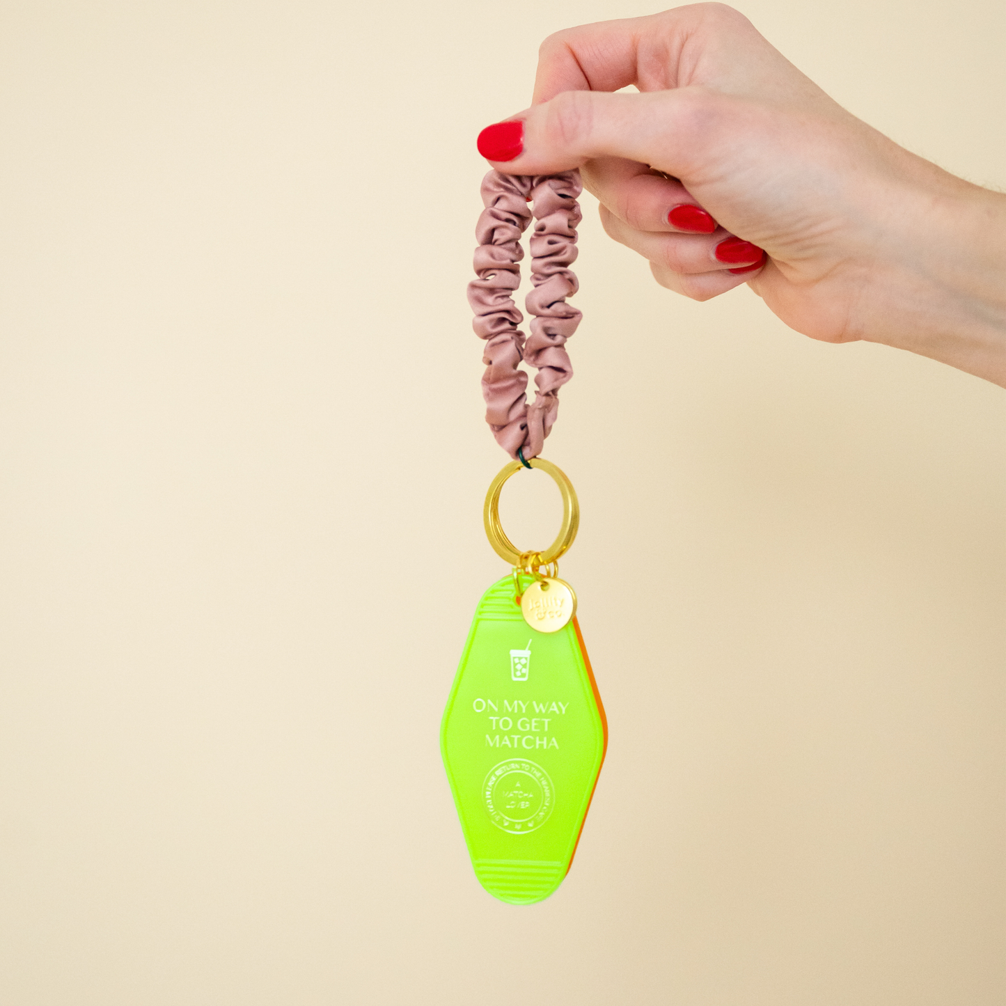 On My Way To Get Matcha Keychain
