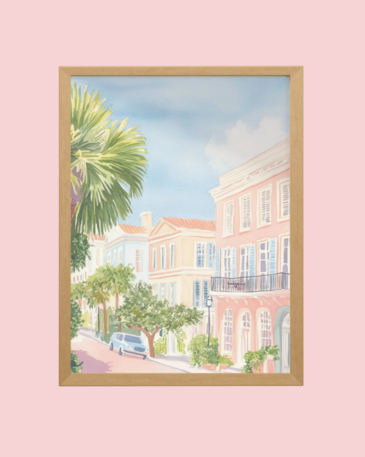 Coastal Charleston Art Print