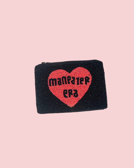Maneater Era Seed Bead Bag, Makeup Bag, Beaded Coin Bag