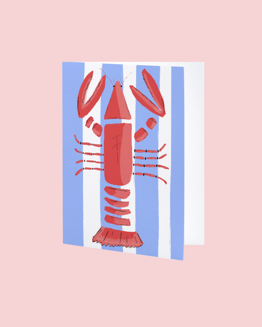 Lobster Greeting Card