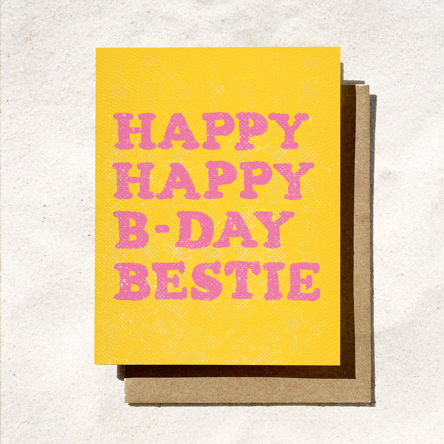 Happy Birthday Bestie Birthday Card