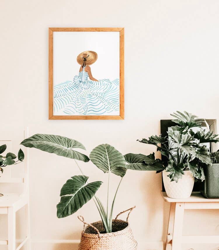 Madame Fleur II Art Print