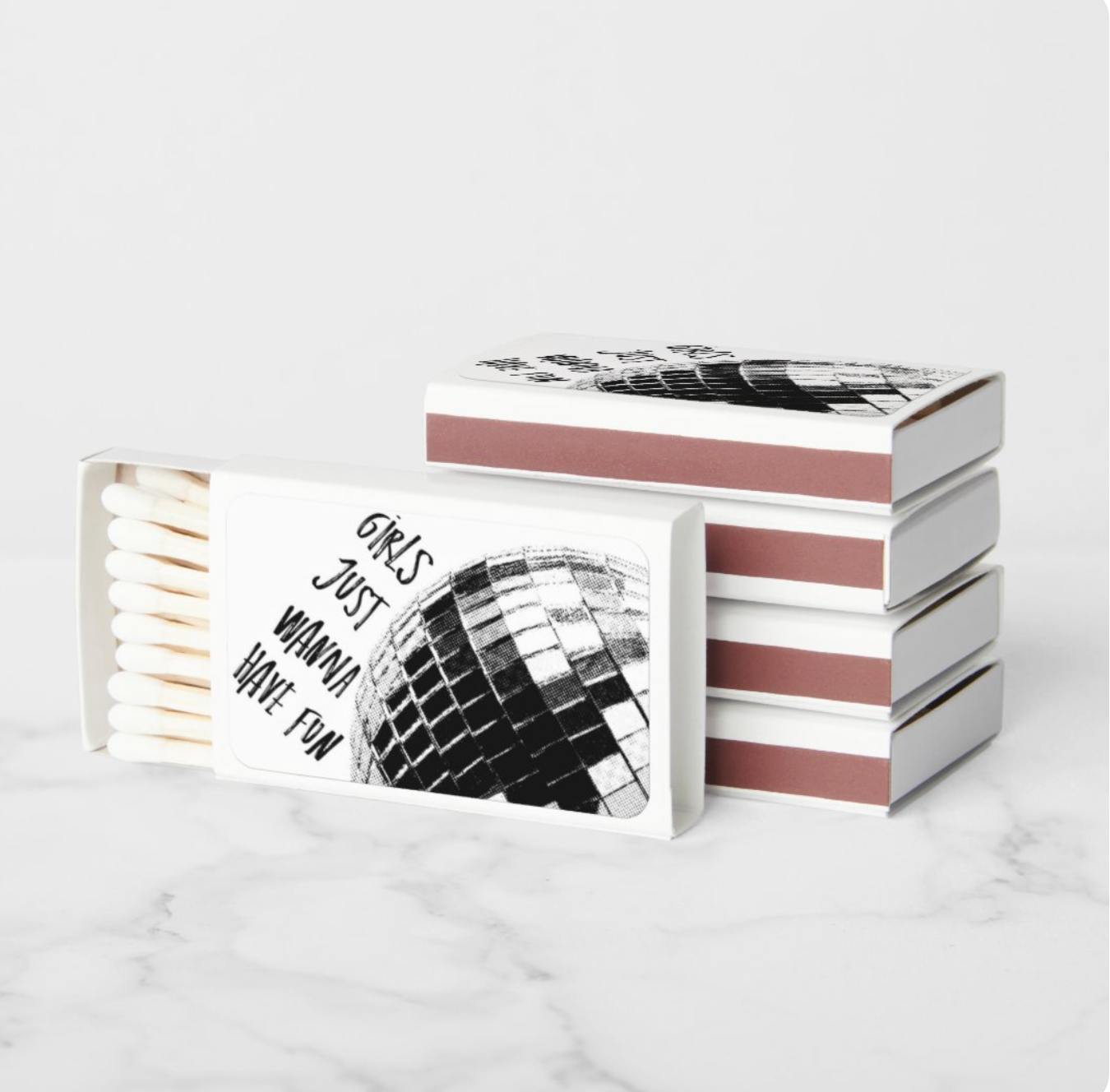 Girls Just Wanna Have Fun Match Box