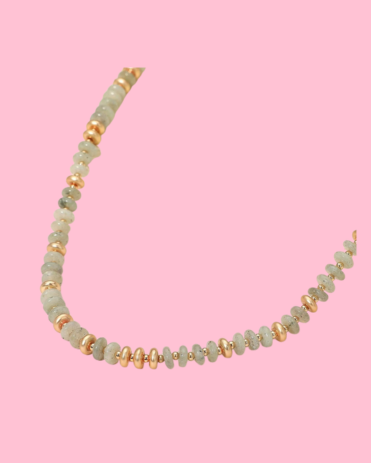 Multi Resin Beaded Necklace