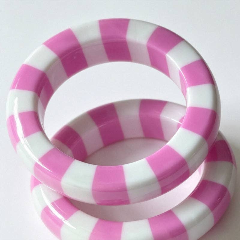 Striped Chunky Bangle