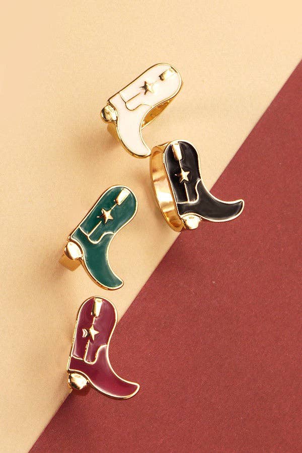Epoxy Cowboy Ring