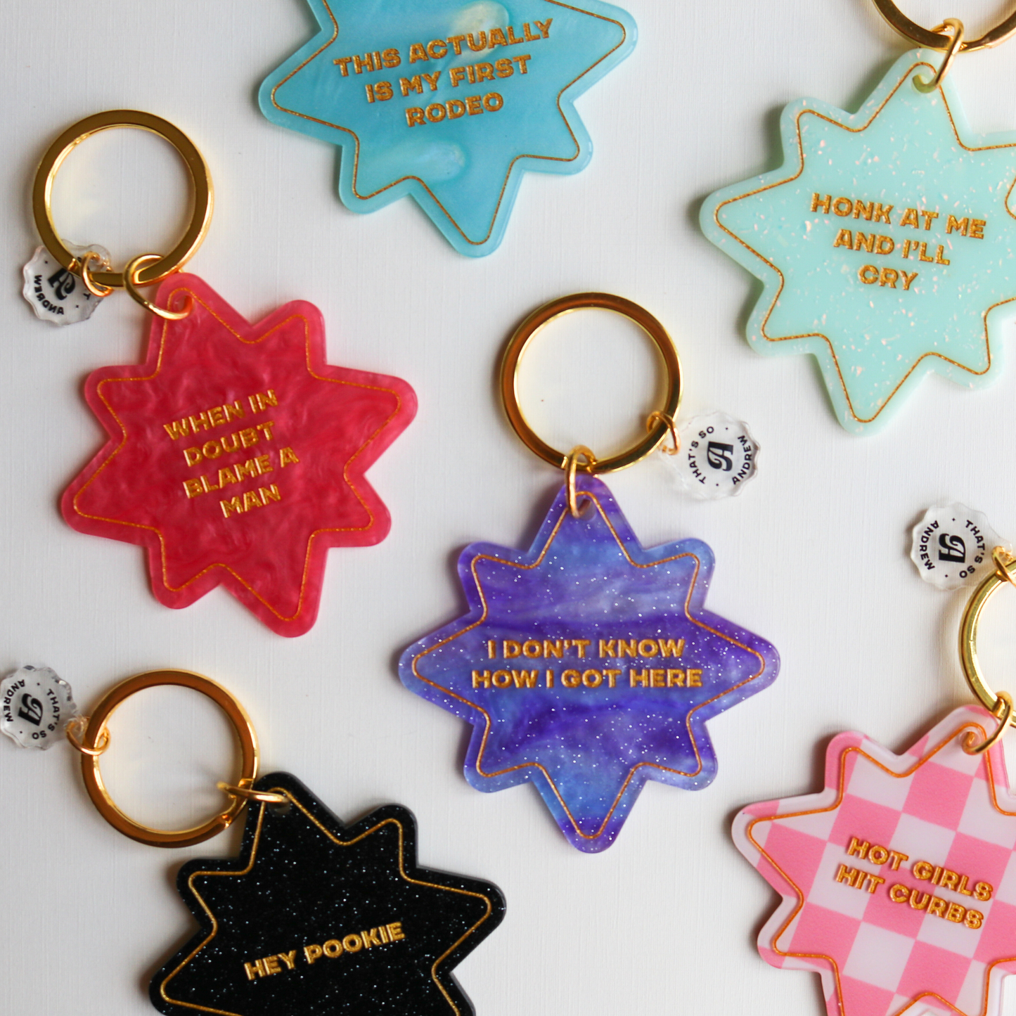 Hey Pookie - Funny Motel Keychain