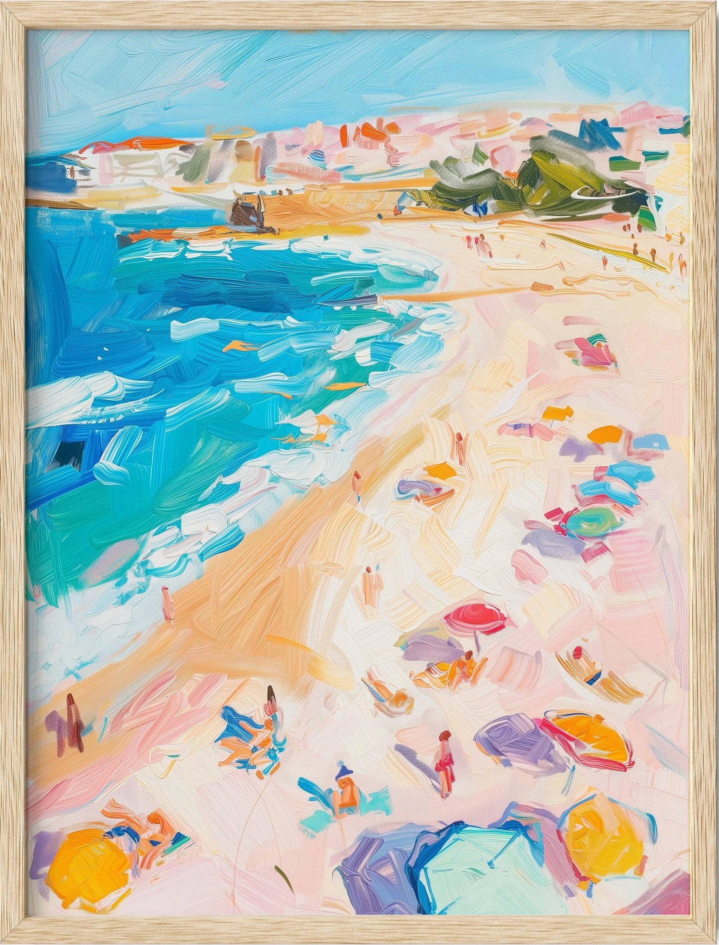 Watercolor Beach
