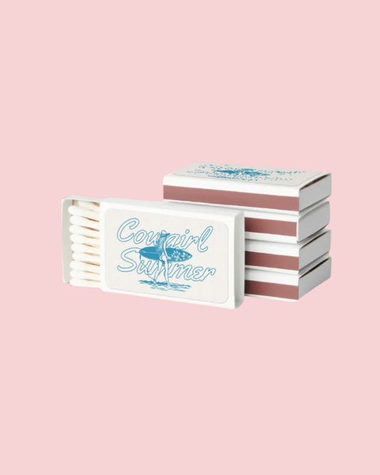 Cowgirl Summer Match Box