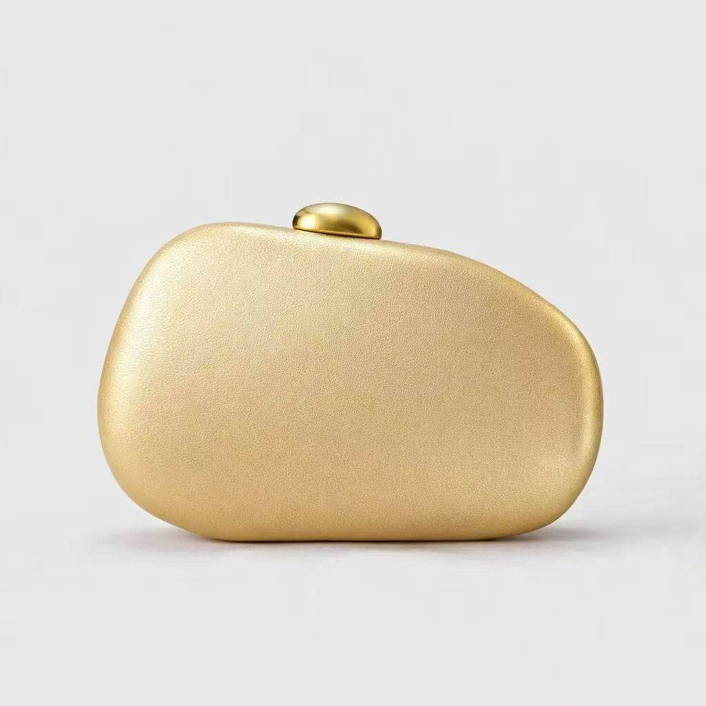PU Gold Evening Bag Crossbody Shoulder Bag